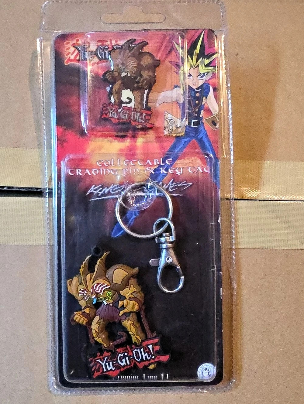 Yu-Gi-Oh! Exodia Collectible Trading Pin and Key Cap Set Black & Red